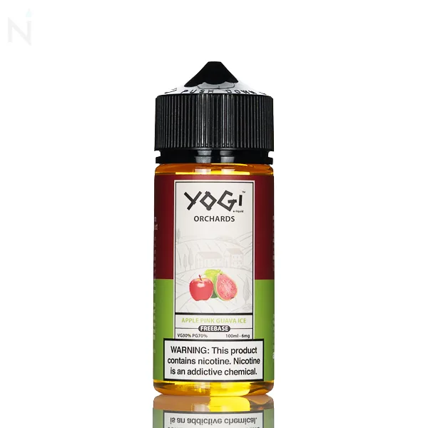 Yogi Orchards Apple Pink Guava Ice E-Liquid – 100mL