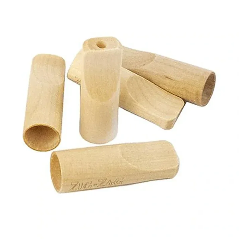 Zig Zag Wood Tips (5 Per Pack)