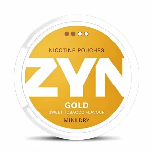 ZYN Gold Mini Dry | 3mg Nicotine, 20 Pouches