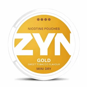 ZYN Gold Mini Dry | 6mg Nicotine, 20 Pouches