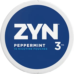 ZYN Peppermint | 3mg Nicotine, 15 Pouches