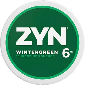 ZYN Wintergreen | 6mg Nicotine, 15 Pouches